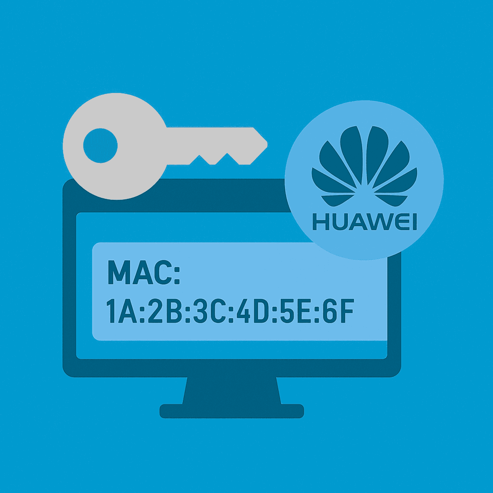 mac2wepkey - Huawei default WEP generator