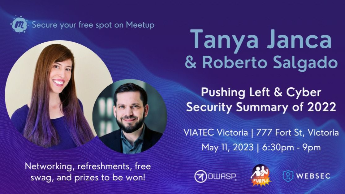Websec Sponsors Secure Your Apps: A Cybersecurity Event Hosted by OWASP Victoria